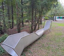 Anlieferung Hangrutsche