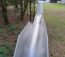 Anlieferung Hangrutsche